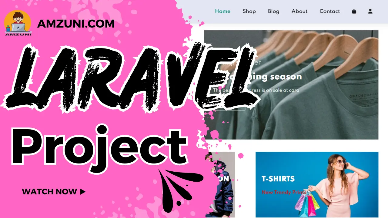 Laravel Project – Xây dựng trang bán quần áo